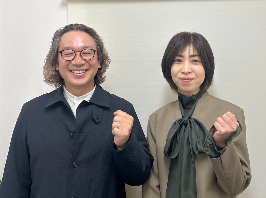竹内嘉浩代表と畠由架利カウンセラー